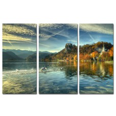 Lake Bled - Take Flight Swans